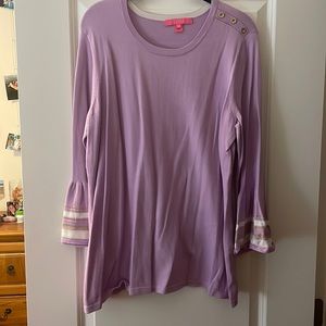 Lilly Pulitzer sweater with peplum sleeves